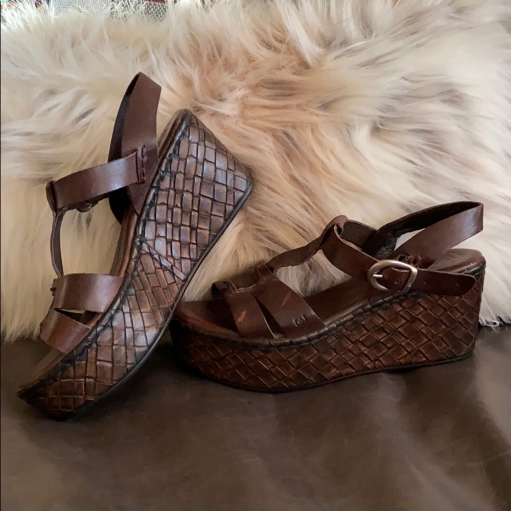 RARE Børn Leather Platform Sandal!